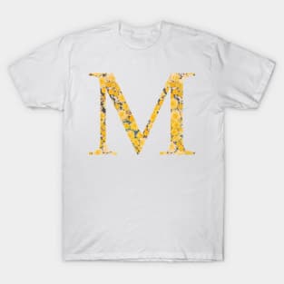 Mu Sorority Sunflower Sticker T-Shirt